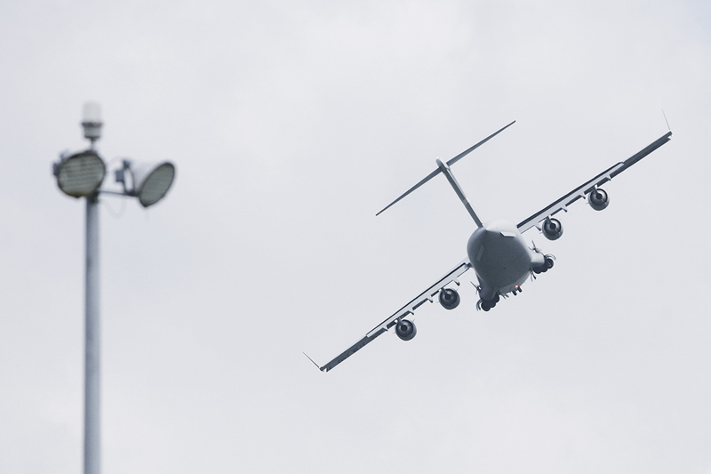 Illustration for article titled AsĂ es uno de los aviones militares mĂĄs grandes jamĂĄs construidos